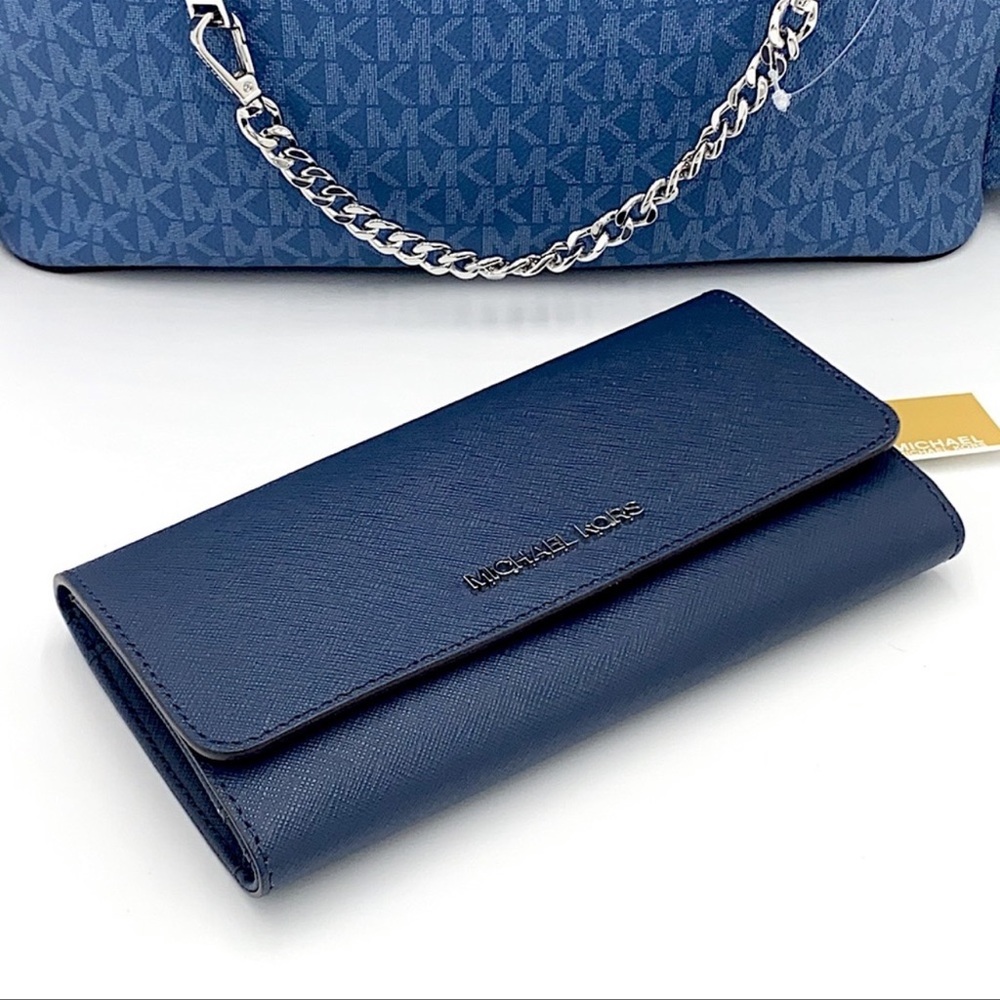 MICHAEL KORS LG CHAIN BACKPACK & SM TZ COINPOUCH - Picture 5 of 16